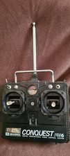 Vintage Sanwa Irvine Conquest FM6 35MHz Transmitter, TX, RC Car Plane Boat