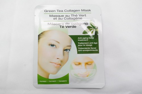 Green Tea Collagen Mask Pack of 5 Dermactin - TS TF - Picture 4 of 6