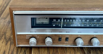 Amplificateur Tuner Stéréo Monarch SAT-260X - Vintage Japon, état Solide (pour Pièces/restauration)