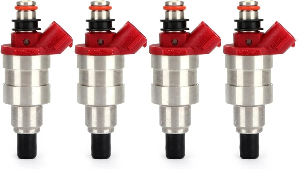 X4 nuevos inyectores de combustible OEM para Mazda B2600 MPV I4 1990-1994 2,6 L #G609-13-250 Foto 2 de 4