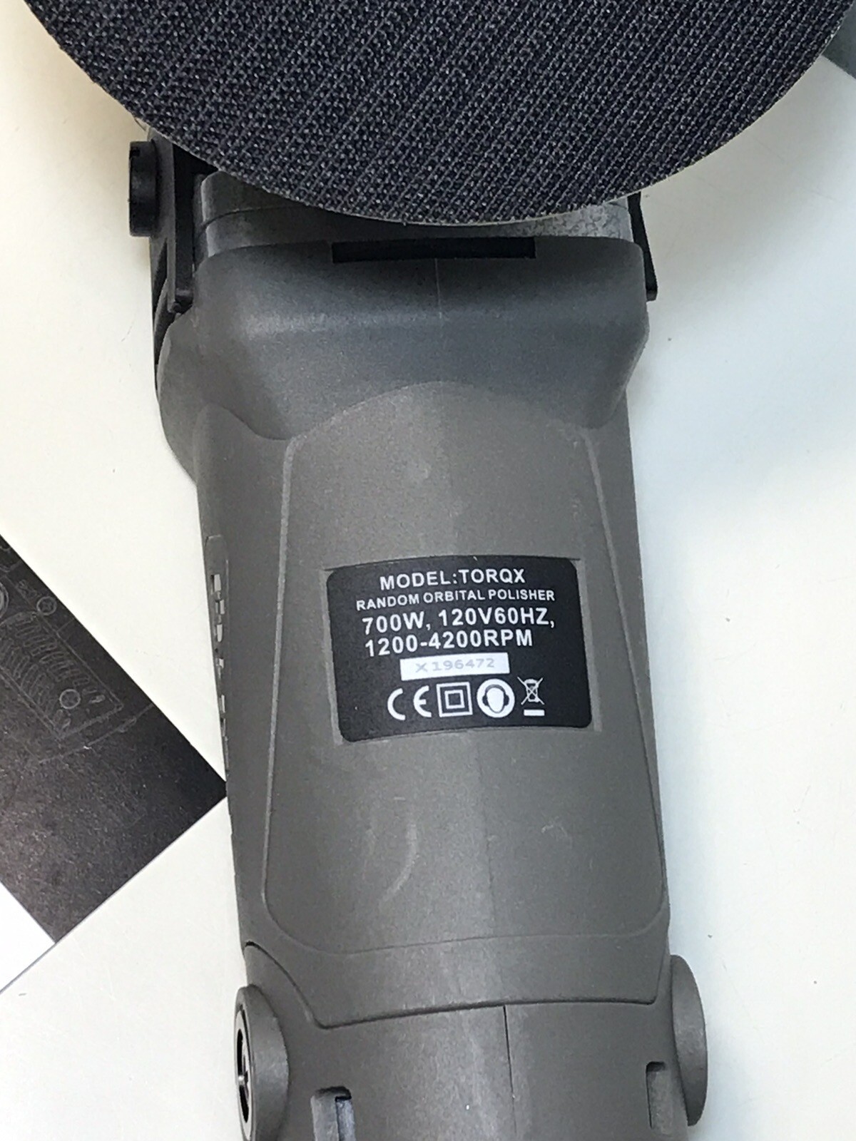 Torq X Chemical Guys Random Orbital Polisher (Machine Only)