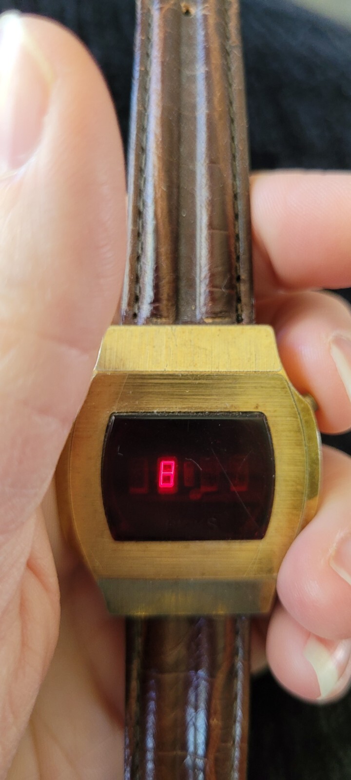 Birks Vintage Digital LED Watch | eBay