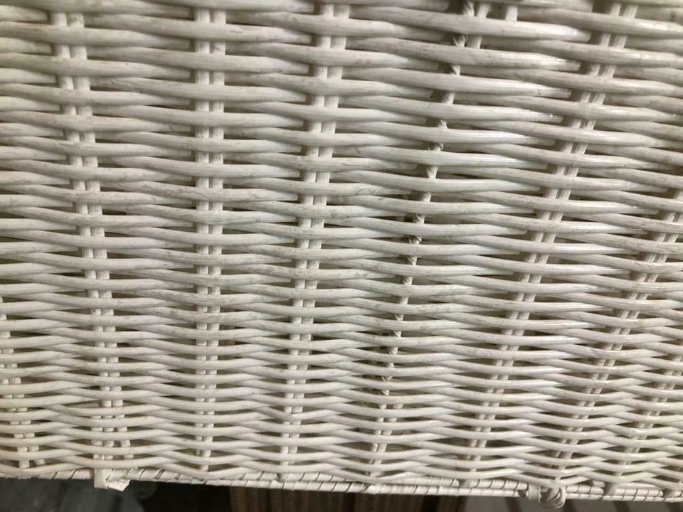 Storage Basket Hamper Resin White Small, Medium or Large  - Image 4 of 4