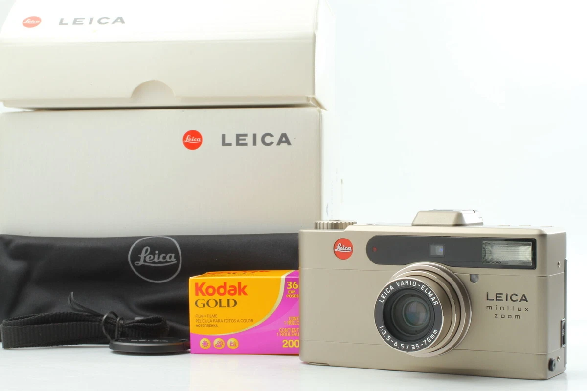New Film‼【Almost Mint w/Box Strap】Leica Minilux Zoom 35mm Film