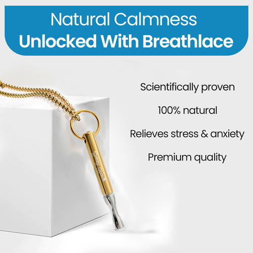 Anxiety Relief Breathing Necklace Mindfulness Decompression Meditation Breath - Picture 4 of 47