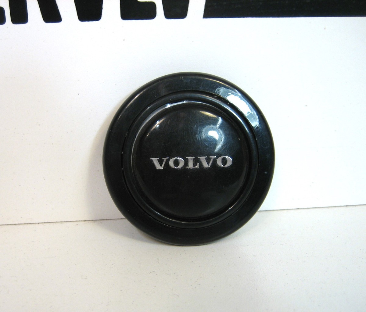 Volvo 240 R-Sport Steering Wheel Horn Button Momo RARE 242 Turbo