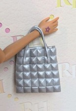 Nuevo BOLSO DE MANO BARBIE Big City Big Dreams BROOKLYN Muñeca PLATEADO Gris Shopper