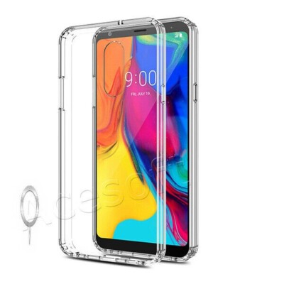 Premium Real Transparent Slim Soft TPU Cover Case for TracFone LG Stylo 5 L722DL
