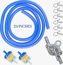FUEL GAS FILTER LINE PETCOCK 50cc 70 90cc 110cc 125cc ATV PIT DIRT BIKE GO-KART