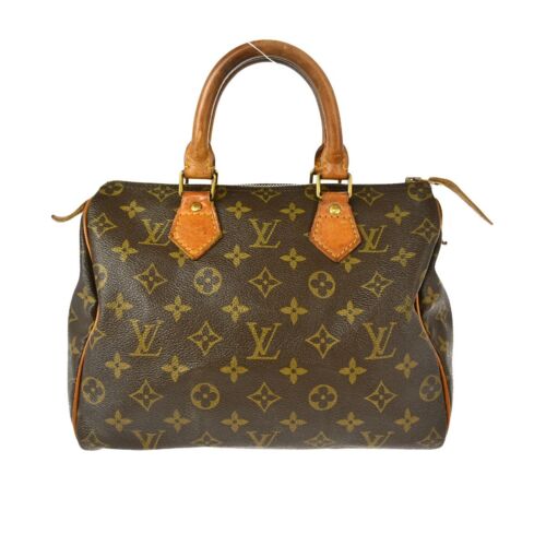 LOUIS VUITTON MONOGRAM SPEEDY 25 HANDBAG M41528 861SD XX31105