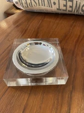 Mid Century Modern LUCITE Candy Bowl Dish ? Alessandro Albrizzi Italy?