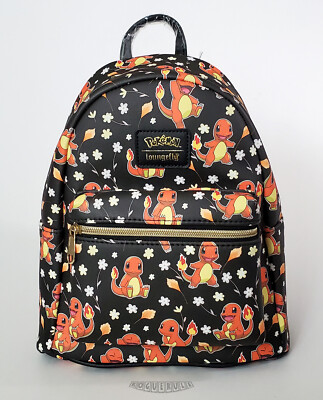 ?Loungefly Pokemon Charmander Floral Mini Backpack - New  display picture 3