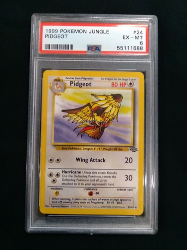 Pidgeot (Unlimited) graded PSA 6 for sale on eBay