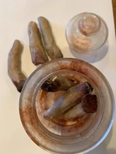 Fake Fingers. Horror. Halloween. Original special makeup