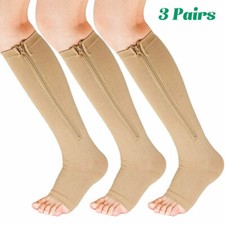 3 PAIR Vital Socks Circulation Recover For Compression Socks 20-30mmHg Men Women