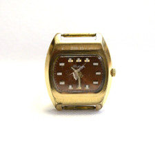 Soviet Watch RAKETA Rocket TELEVISOR Gilding Mechanical Vintage USSR