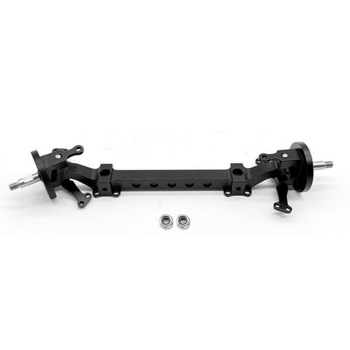Metall Hinterachse ohne Antrieb mit Nachlaufwinkel für Tamiya 1:14 RC Auto - Bild 3 von 5