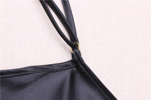 Mujeres 16MM Seda Cami Vestido sin Mangas Completo 100% Seda Bajo Vestido Ropa Interior Chemise - Imagen 10 de 42