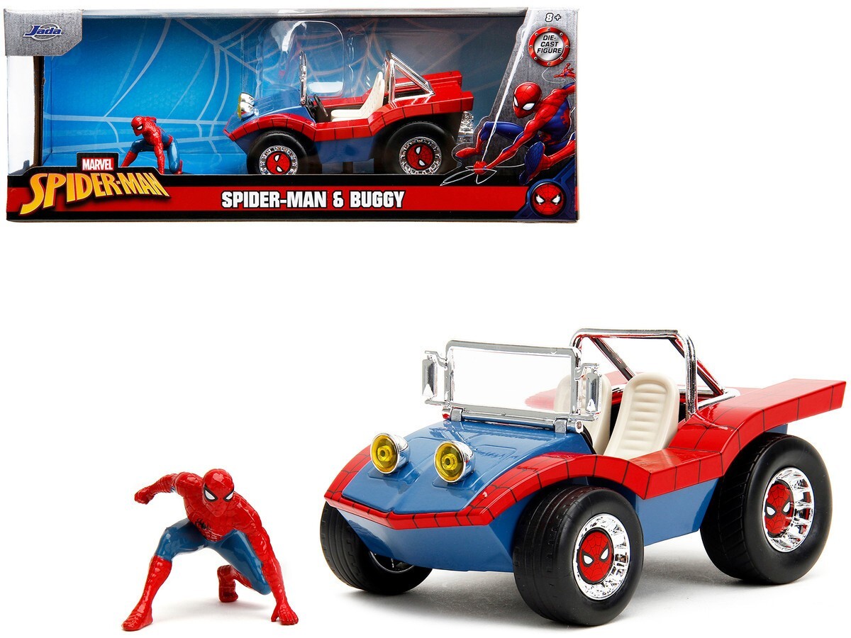 DUNE BUGGY RED & SPIDER-MAN FIGURE 