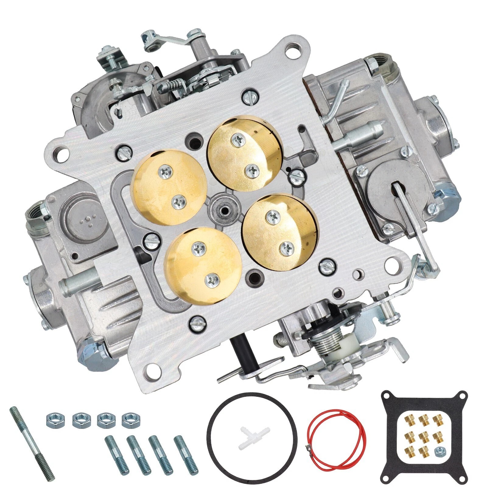 JDMSPEED 750 CFM Electric Choke Carburetor - Square Bore, 4160 Model, Vacuum Secondaries - Perfect For Street Performance