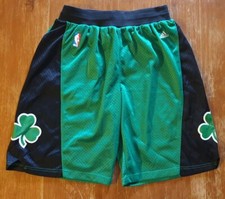 NBA Boston Celtics  Black & Green XL Basketbal Shorts Adidas jordan Jayson Tatum