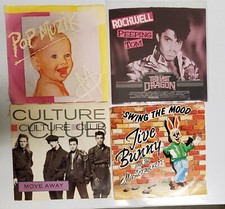 45rpm Records New With Picture Sleeves 10 