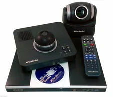 AVerMedia AVerCom H300 4 Way Multipoint Video Conferencing System - Original Box