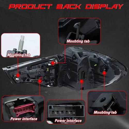 Pair For BMW X3 G01 IX3 G08 X3M F97 2018-2021 Facelift LCI Rear Light Assembly - Picture 17 of 18