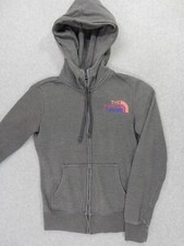 The North Face Half Dome Full Zip Hoodie Jacket Women's XS Gray