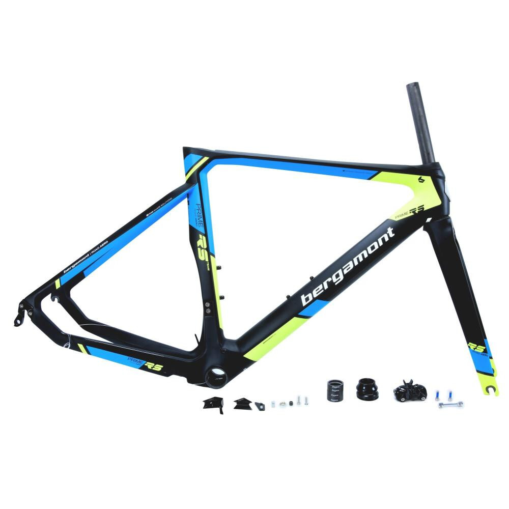 Kit Cadre Et Fourche Bergamont Dolce 4.1, Alu 56cm, Vert, NOS
