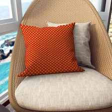 Starship Pillowcase Orangish Redish with Gold...