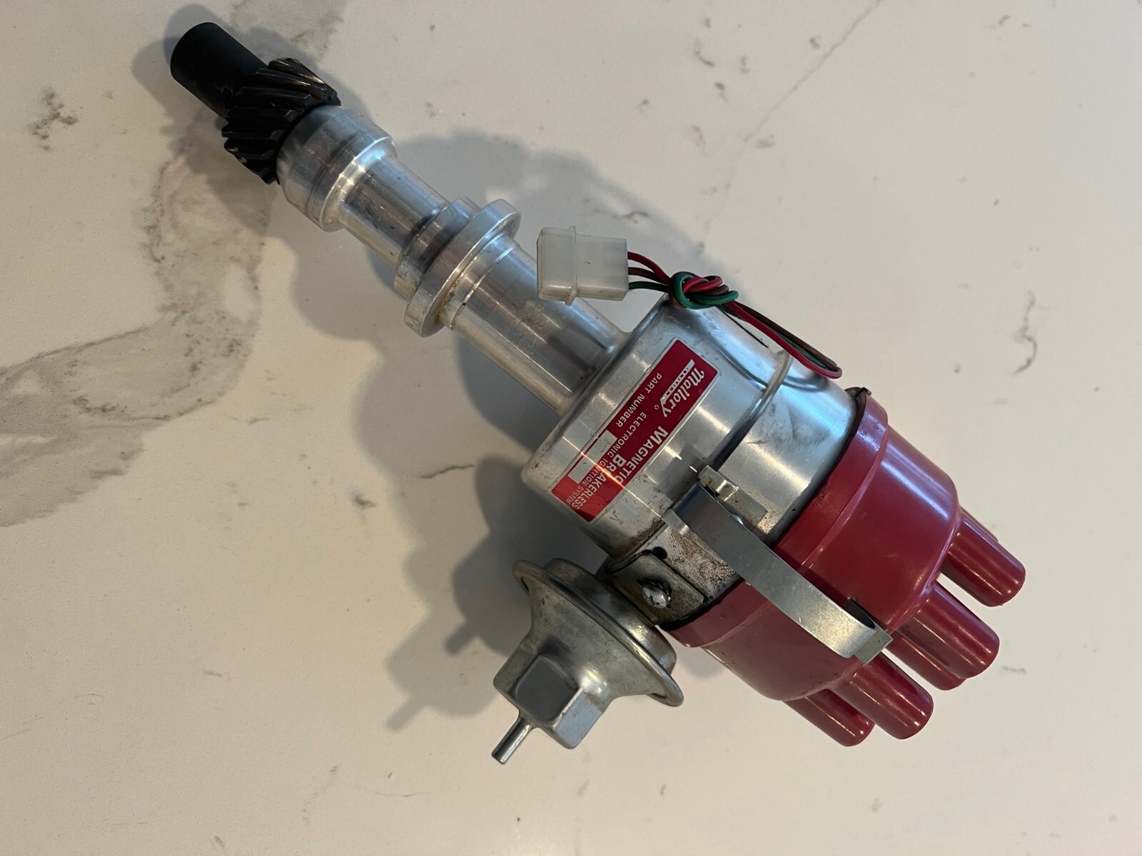 195581 Pontiac V8 engine Mallory breakerless distributor