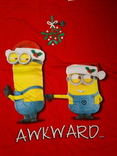 boy youth pajama set & despicable me t-shirt ~ size XS / 4 ~ holiday Winter NWT - Picture 6 of 7