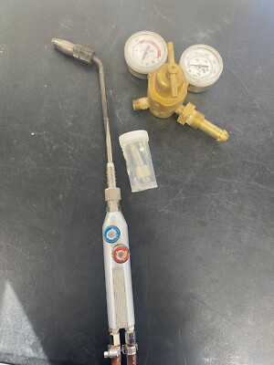 DENTAL LAB Trubotorch with Acetylene Regulator USED