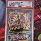 Pokemon TCG Mega M Mewtwo EX Full Art 063/059 Blue Shock JP 1st PSA 8