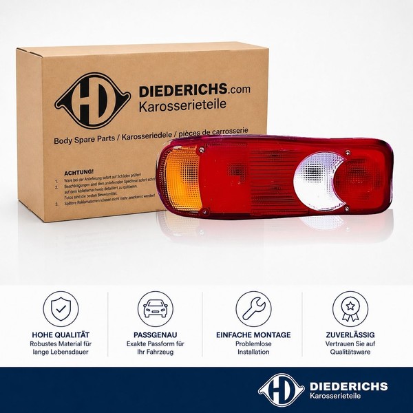Heckleuchte Rechts Diederichs 3484892 FÜR CitroËN FÜR Fiat Peugeot RÜCkleuchte-image