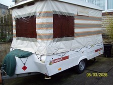 Trailer Tent Folding Pop-Up Camper.