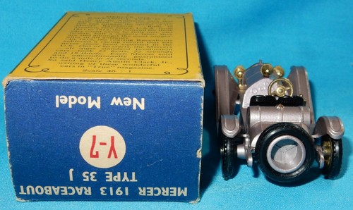 MATCHBOX LESNEY MOY MODELS OF YESTERYEAR Y7-2 MERCER RACEABOUT MINT BOXED - Picture 4 of 5