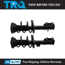 TRQ Front Strut & Spring Set Driver & Passenger Sides For 16-19 Chevrolet Cruze