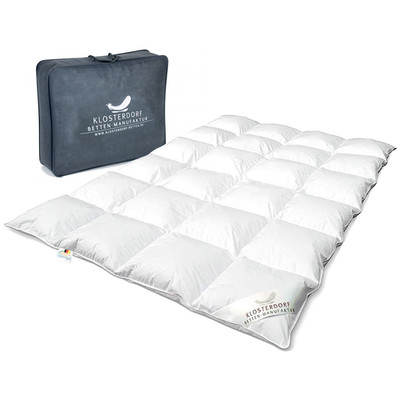 Klosterdorf Premium Daunendecke Daunenbett Bettdecke 100% Daunen - Heimatliebe -