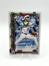 2025 Topps Holiday Baseball Glitter/Patch & Chrome You Pick & Complete Your Set!