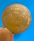 Roosevelt Garner Democratic Party Token Brass High Relief Rare! 14 grams — photo 2