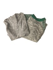 Cat  Jack Grey Gray Set Of 2 Long Sleeve Tees - Size BOYS XS  