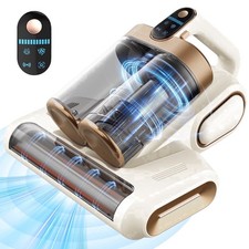 KANFUAQ Mattress Vacuum Cleaner, Cordless Handheld Vacuum with 18Kpa Suction,