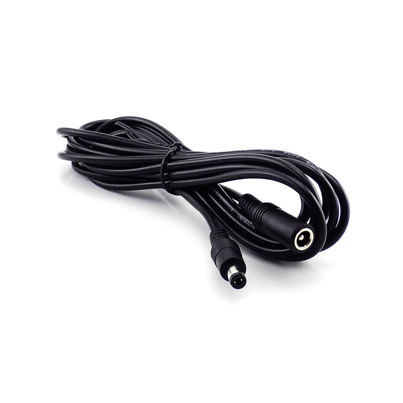 【DC5521 Solar Panel Extension Cable】2M 22AWG Pure Copper 80℃ Heat Resistant 30wb. Available Now for $14.71