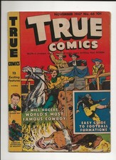True Comics #66 1947 Parents' Magazine Press Golden Age - Will Rogers - GD/VG