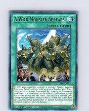 Yu-Gi-Oh TCG A Wild Monster Appears! LED7-EN052 1st Edition Regular Rare Card NM
