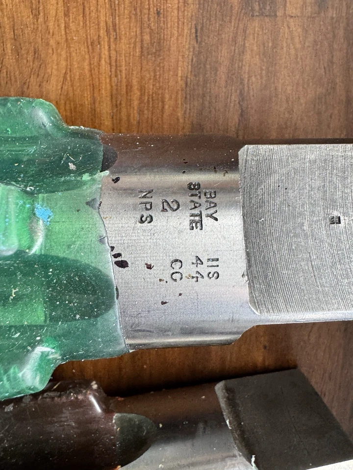 Lote de 6 grifos de acero de alta velocidad Foto 3 de 4