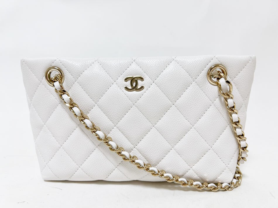 CHANEL Classic Chain Clutch Shoulder Bag in Shiny Calfskin AP4423 B10583 C3
