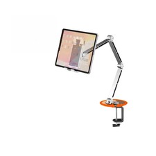 Adjustable Phone Tablet Mount,Ergonomic Multi Joint Stand with Sturdy Desk Cl...